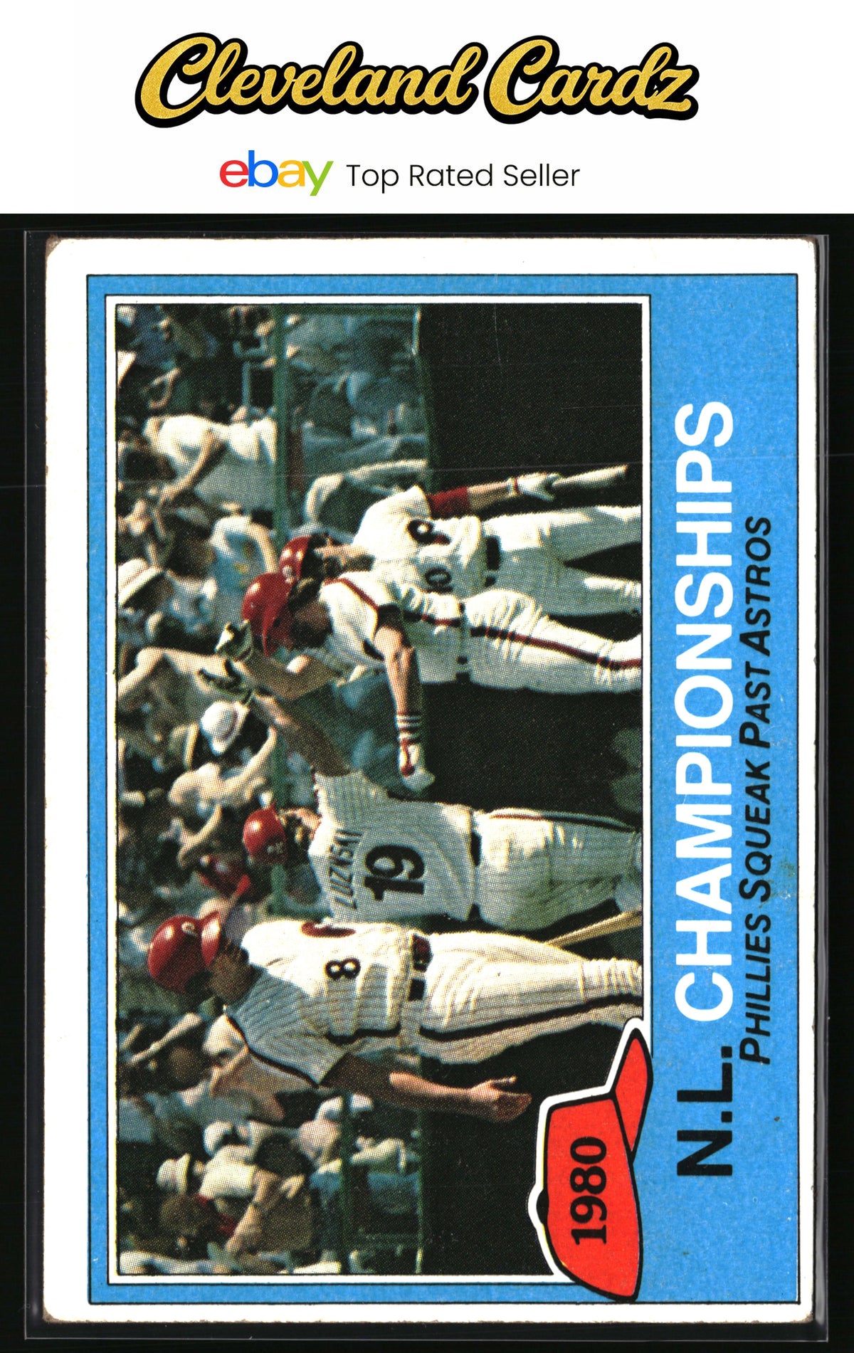 1981 Topps #402 1980 N.L. Championships NLCS