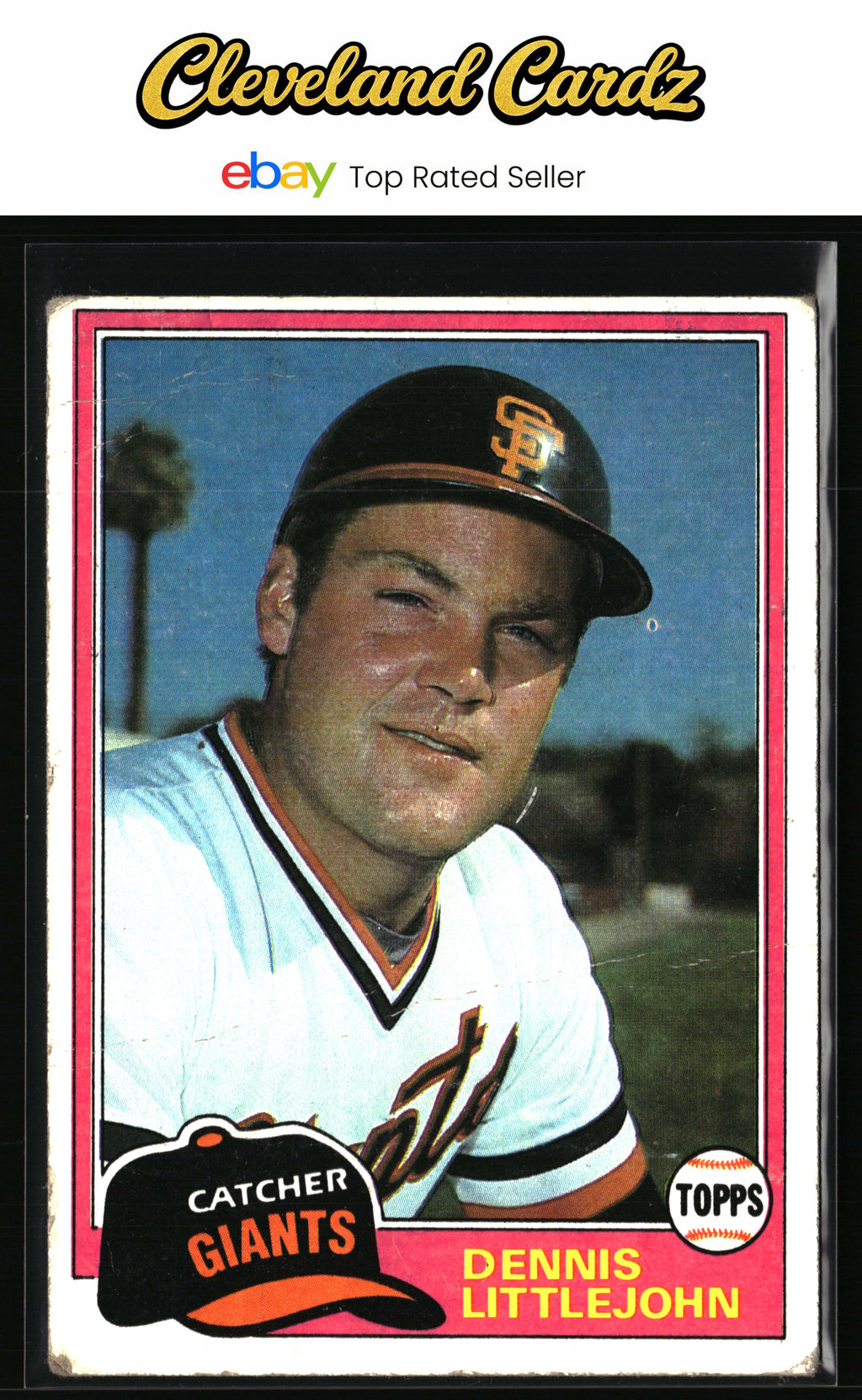 1981 Topps #561 Dennis Littlejohn