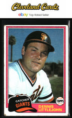 1981 Topps #561 Dennis Littlejohn