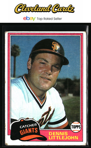 1981 Topps #561 Dennis Littlejohn