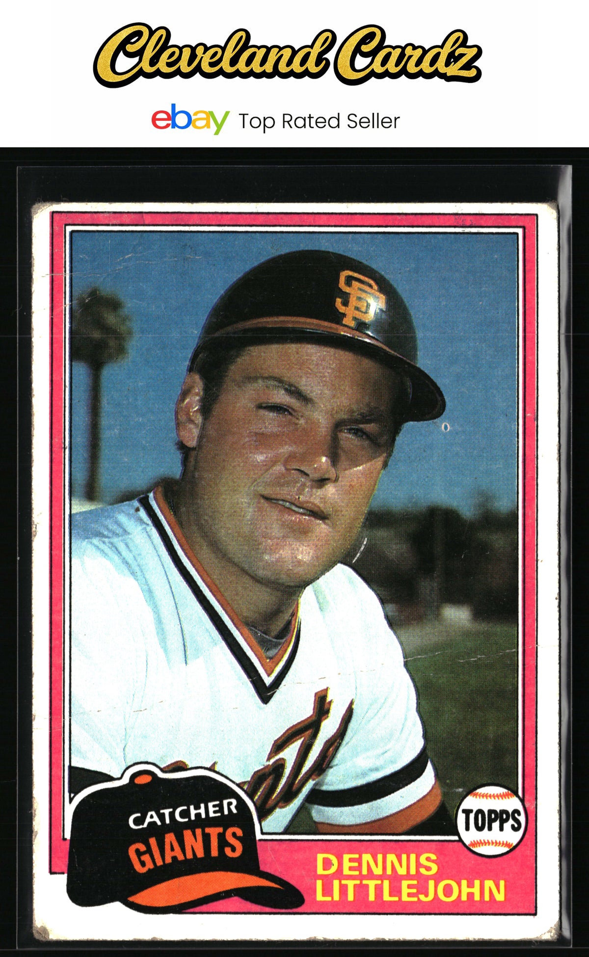 1981 Topps #561 Dennis Littlejohn