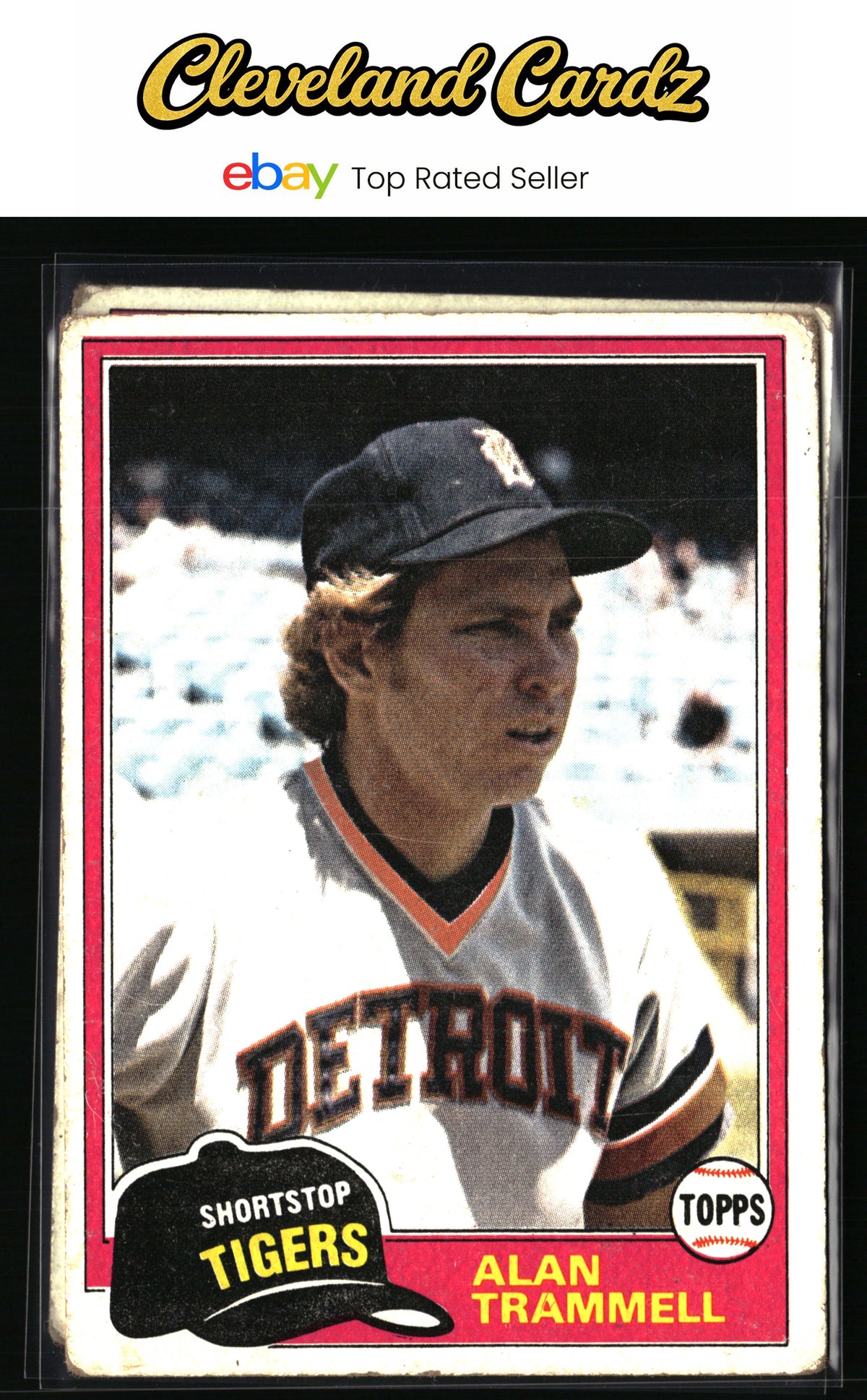 1981 Topps #709 Alan Trammell