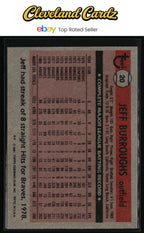 1981 Topps #20 Jeff Burroughs