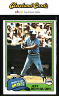 1981 Topps #20 Jeff Burroughs