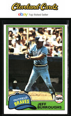 1981 Topps #20 Jeff Burroughs