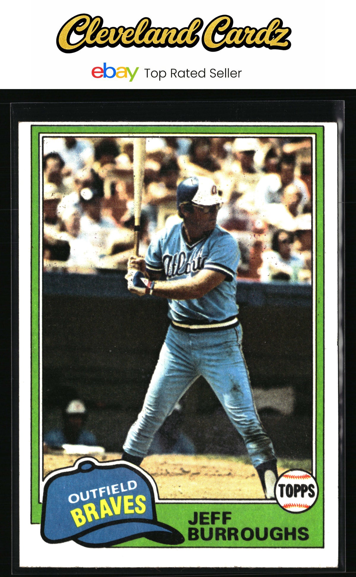 1981 Topps #20 Jeff Burroughs