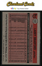 1981 Topps #542 Larry Bradford