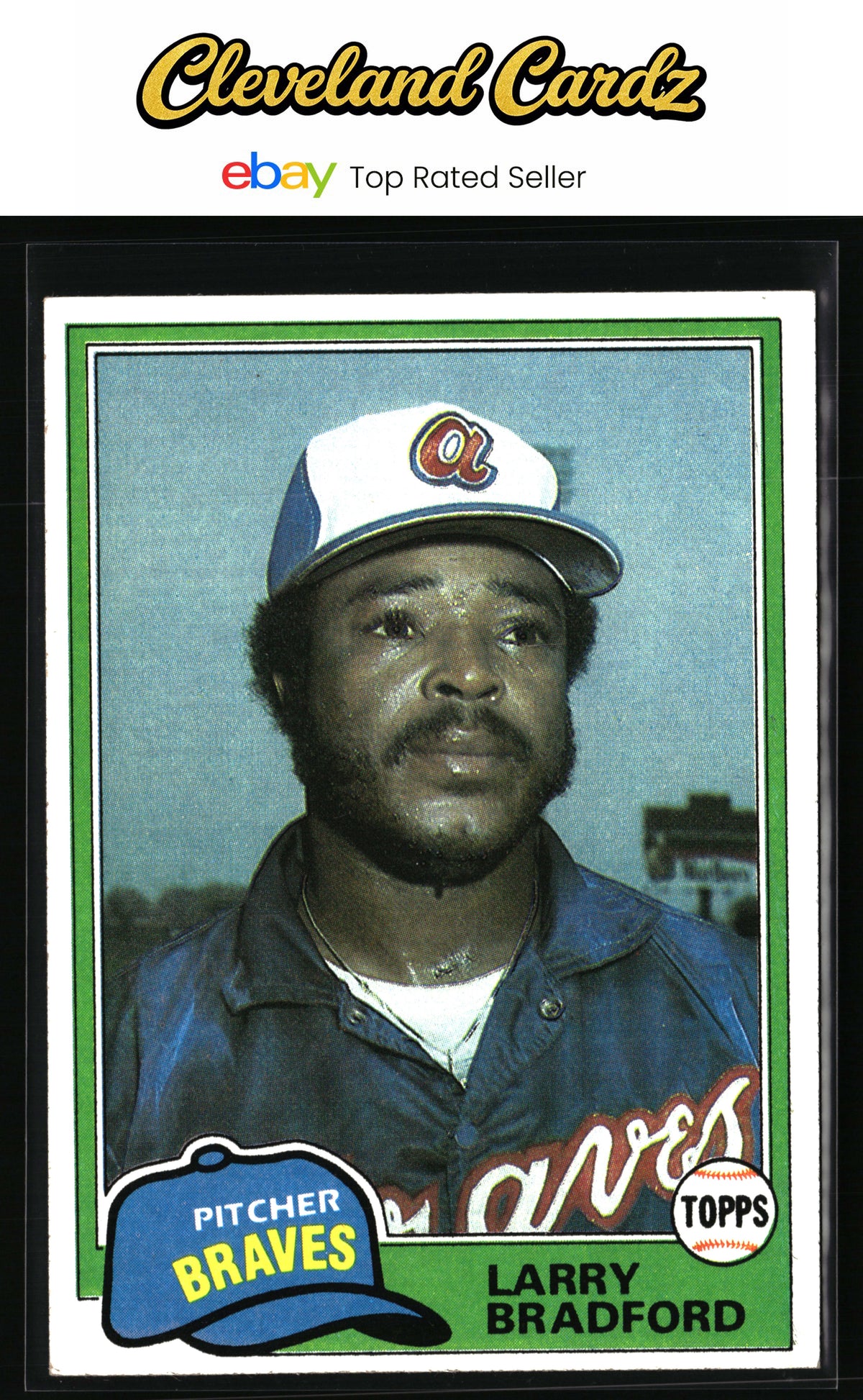 1981 Topps #542 Larry Bradford
