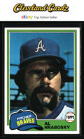 1981 Topps #636 Al Hrabosky