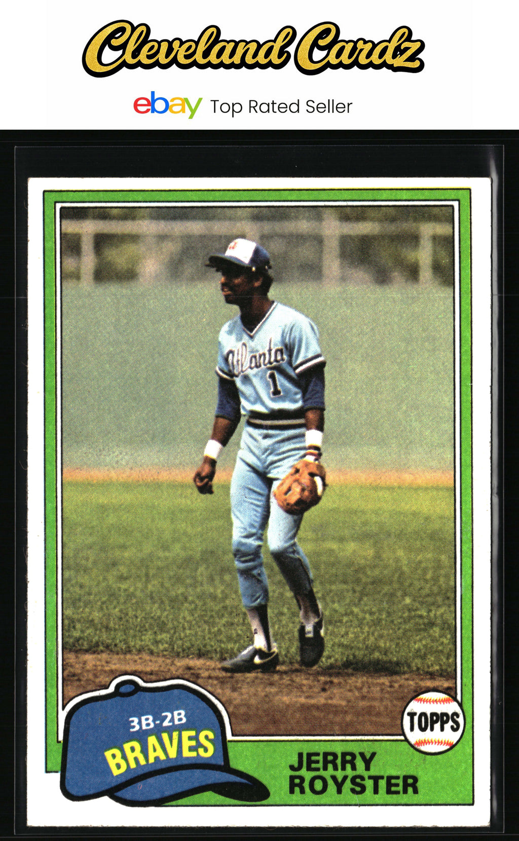 1981 Topps #268 Jerry Royster