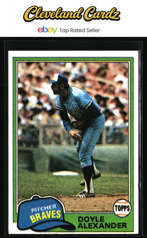 1981 Topps #708 Doyle Alexander