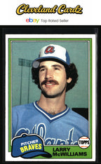 1981 Topps #44 Larry McWilliams