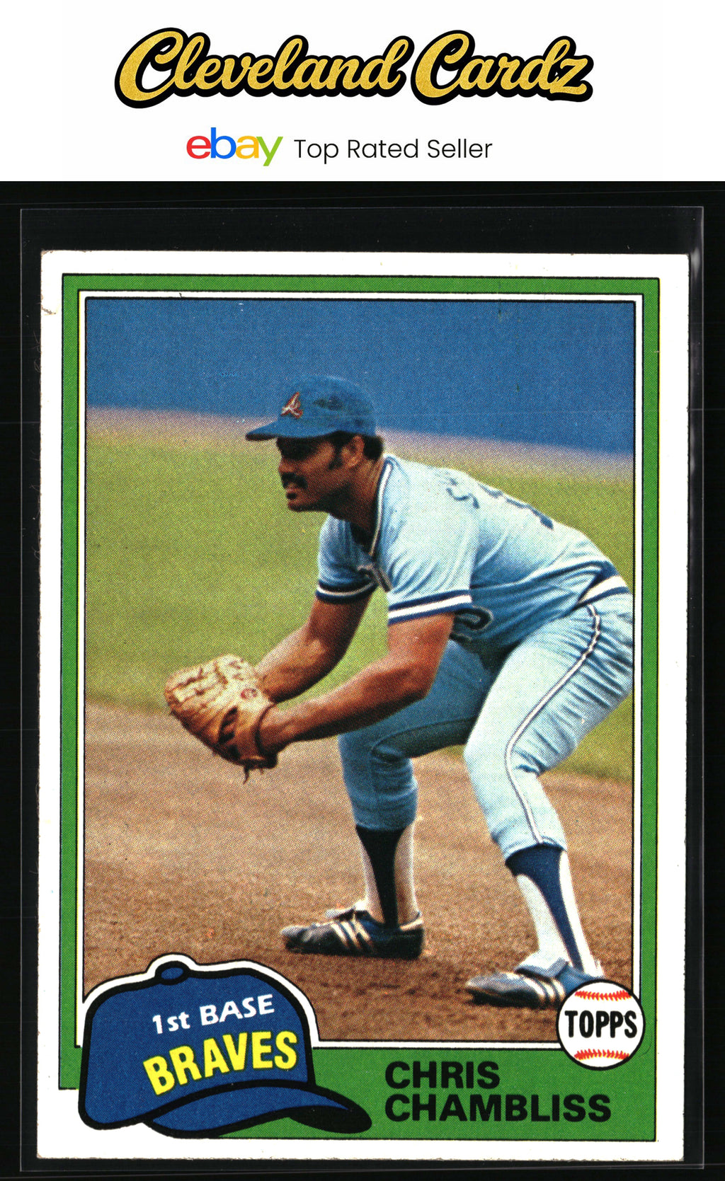 1981 Topps #155 Chris Chambliss