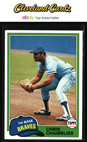 1981 Topps #155 Chris Chambliss