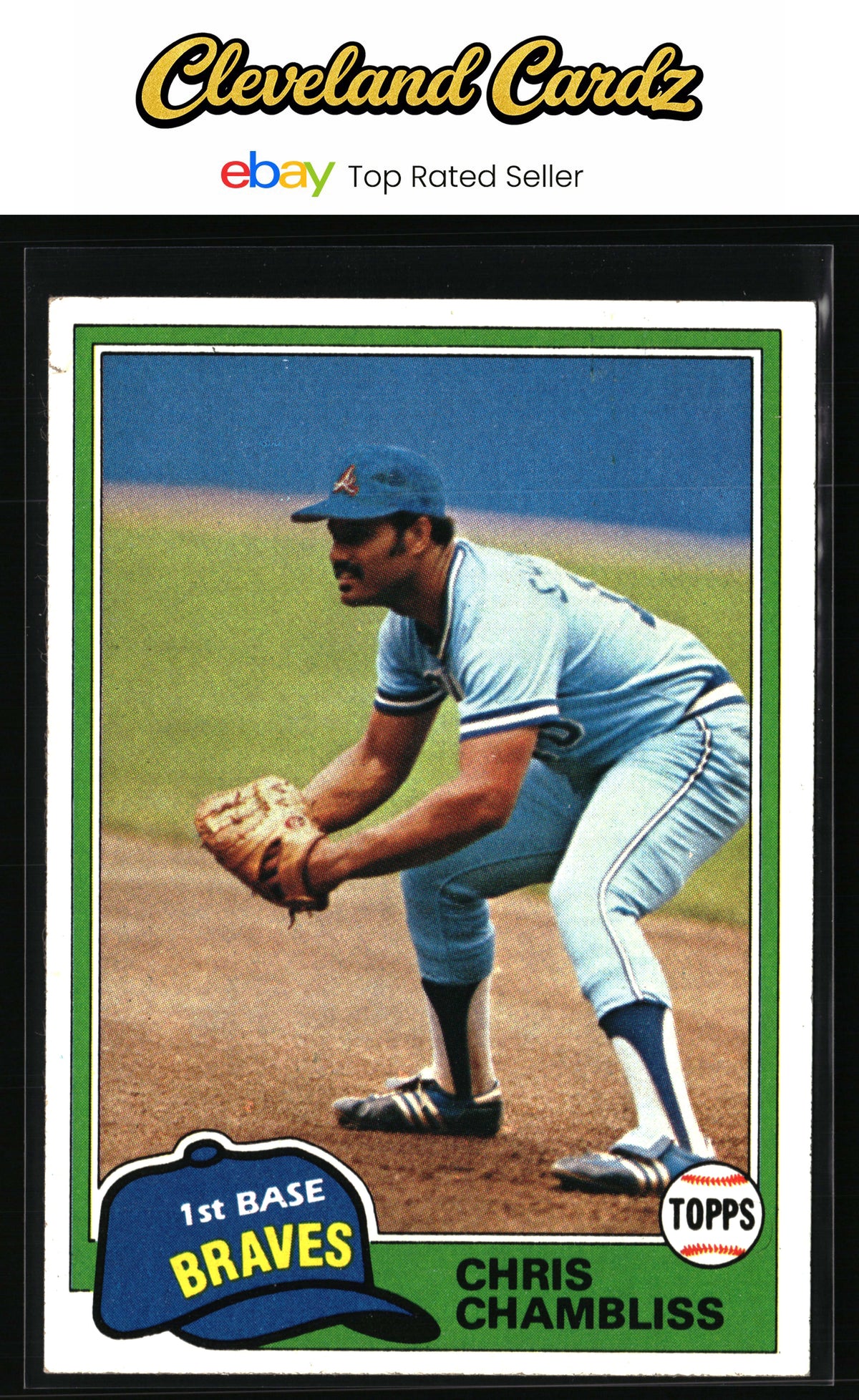 1981 Topps #155 Chris Chambliss