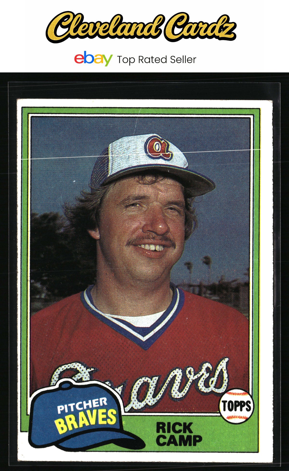 1981 Topps #87 Rick Camp