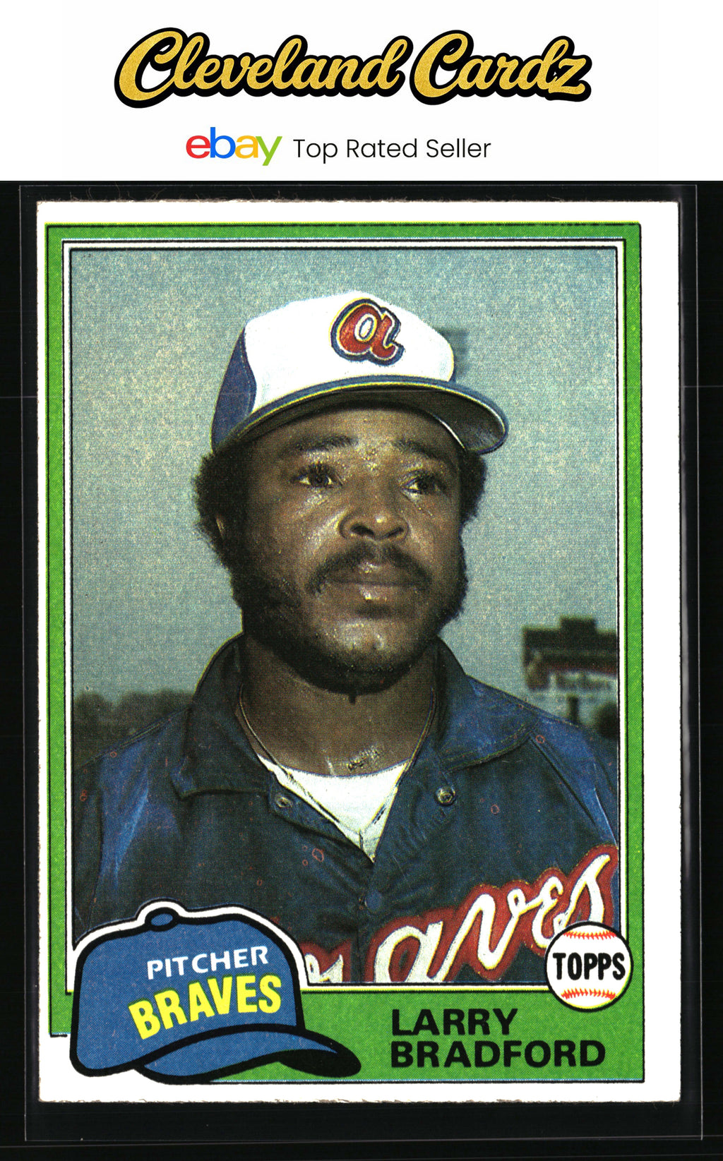 1981 Topps #542 Larry Bradford