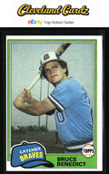 1981 Topps #108 Bruce Benedict