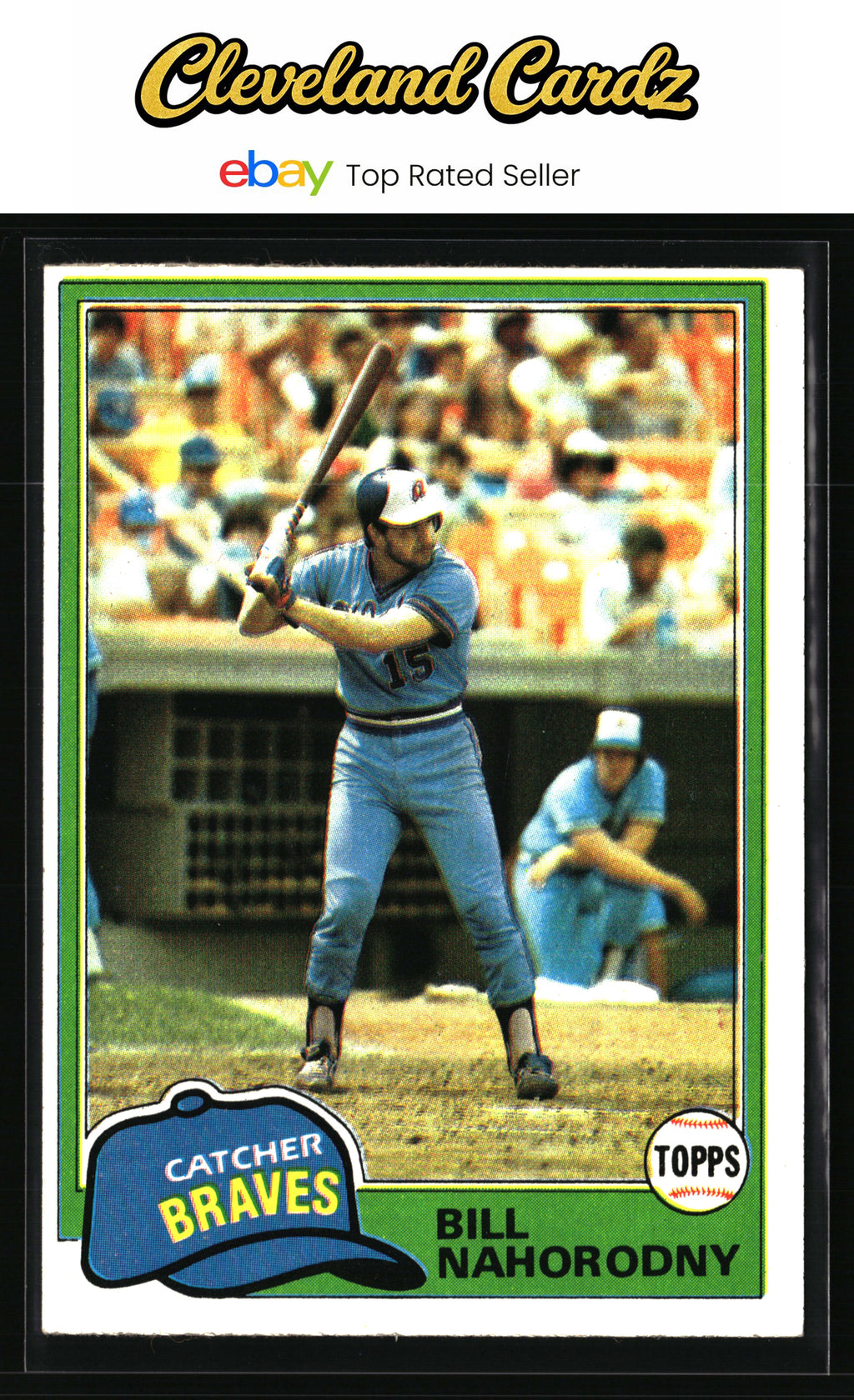 1981 Topps #296 Bill Nahorodny