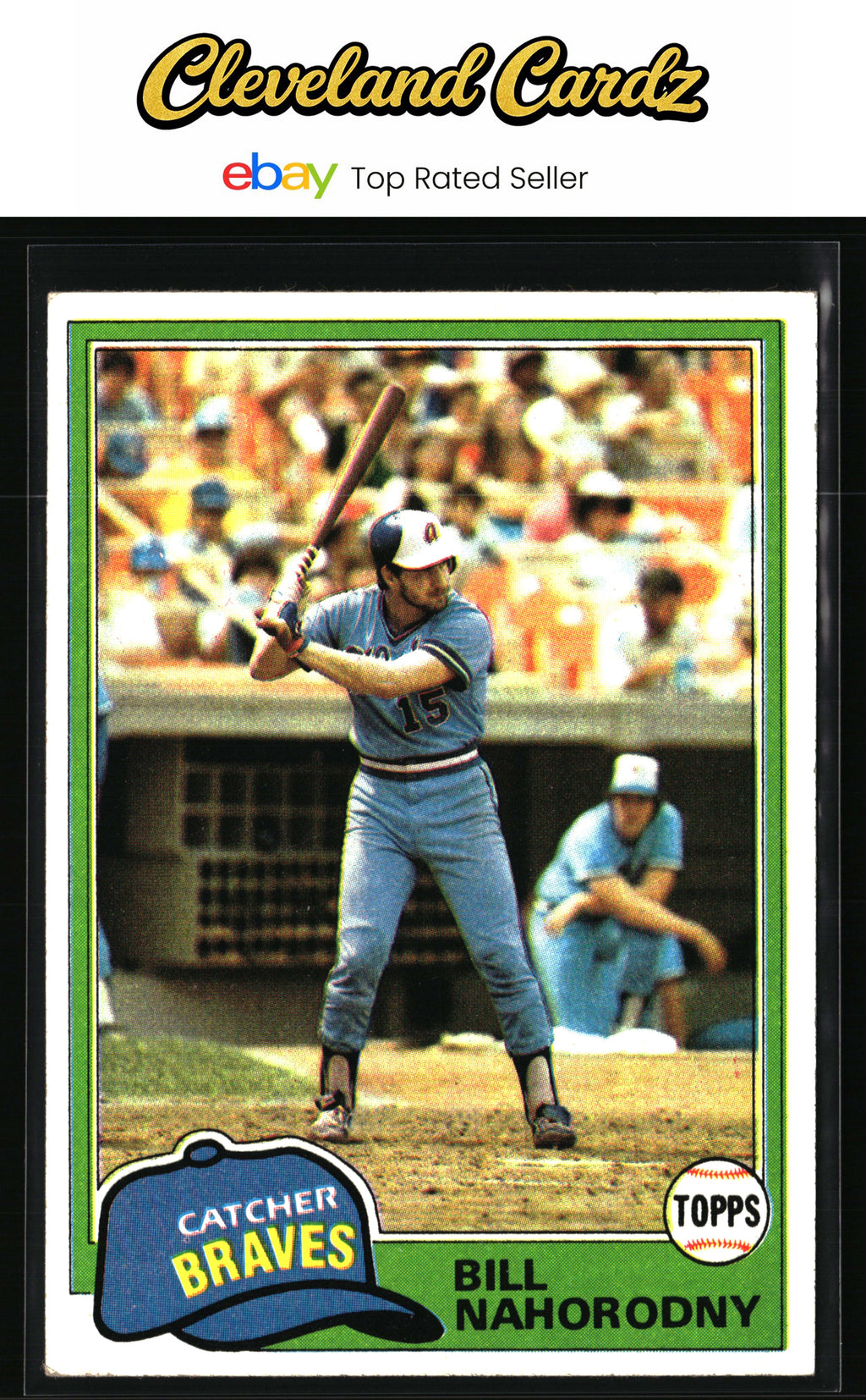 1981 Topps #296 Bill Nahorodny