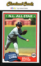 1981 Topps #590 Bruce Sutter