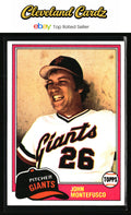 1981 Topps #438 John Montefusco