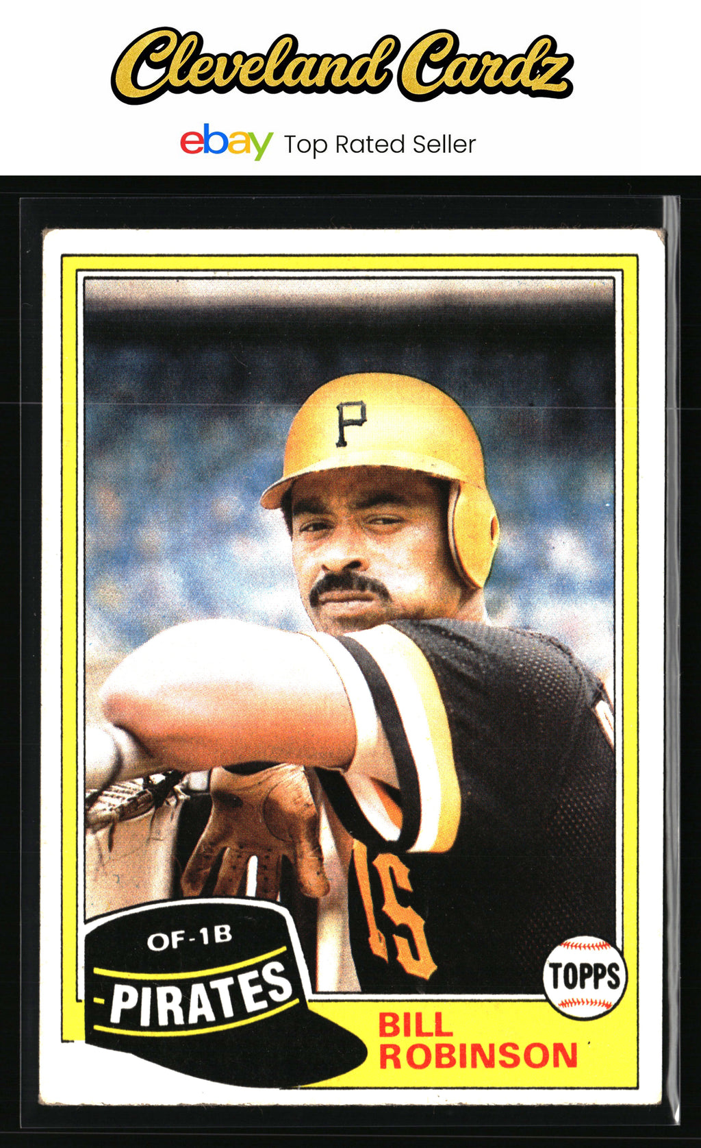 1981 Topps #51 Bill Robinson