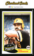 1981 Topps #51 Bill Robinson