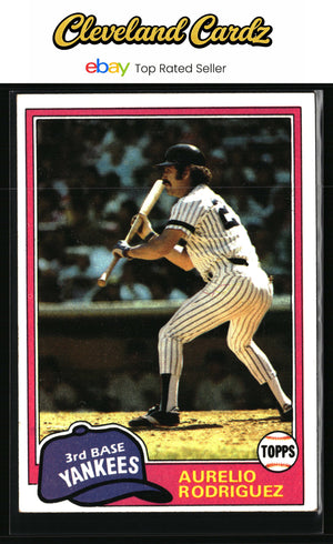 1981 Topps #34 Aurelio Rodriguez