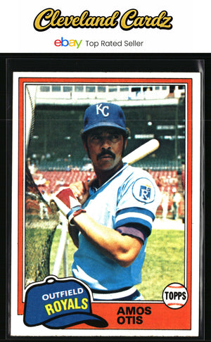 1981 Topps #585 Amos Otis