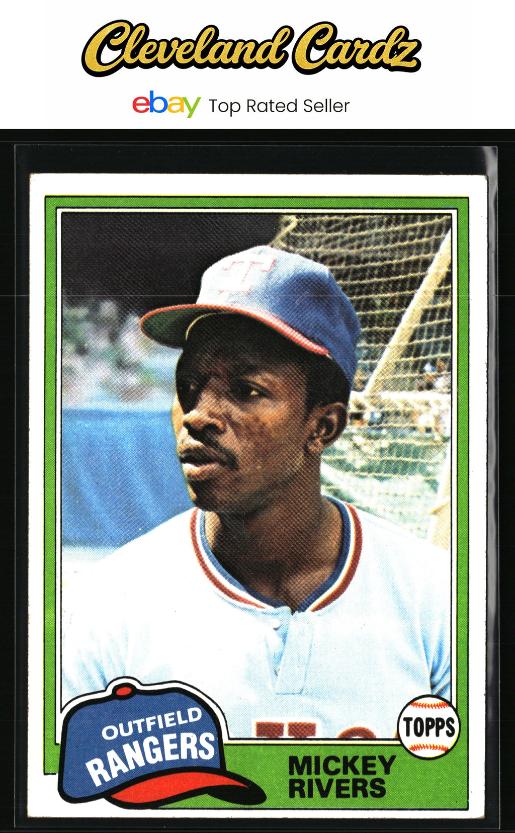 1981 Topps #145 Mickey Rivers