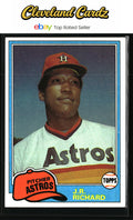 1981 Topps #350 J.R. Richard
