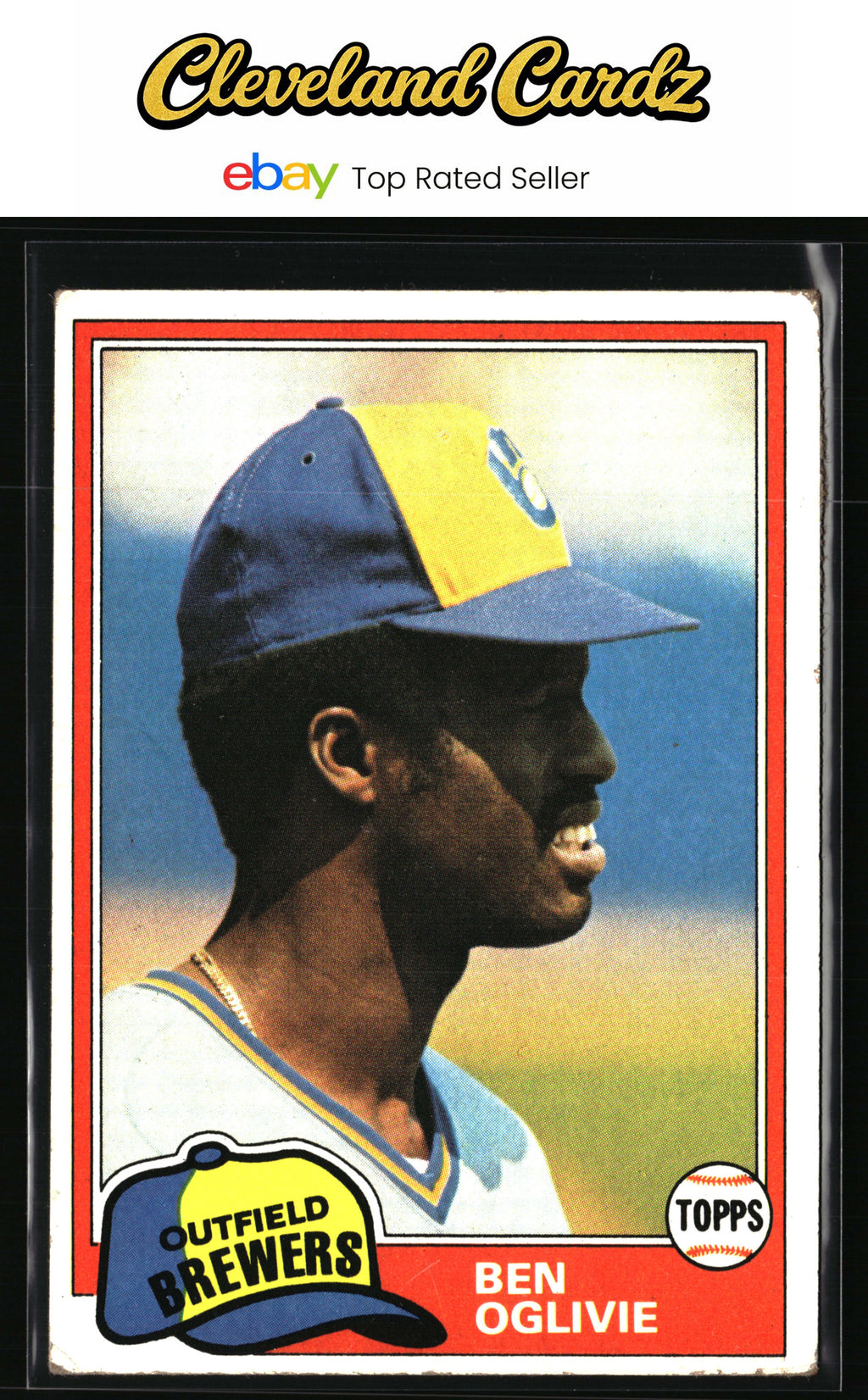 1981 Topps #415 Ben Oglivie