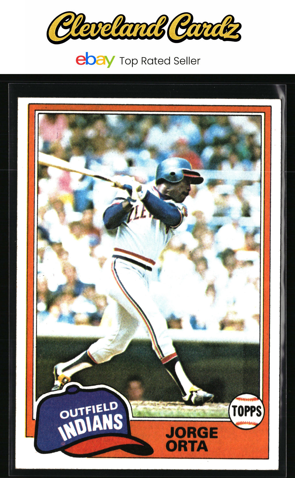 1981 Topps #222 Jorge Orta