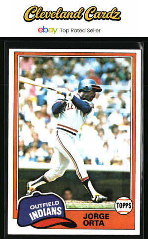 1981 Topps #222 Jorge Orta