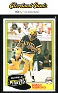 1981 Topps #535 Omar Moreno