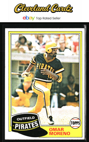 1981 Topps #535 Omar Moreno