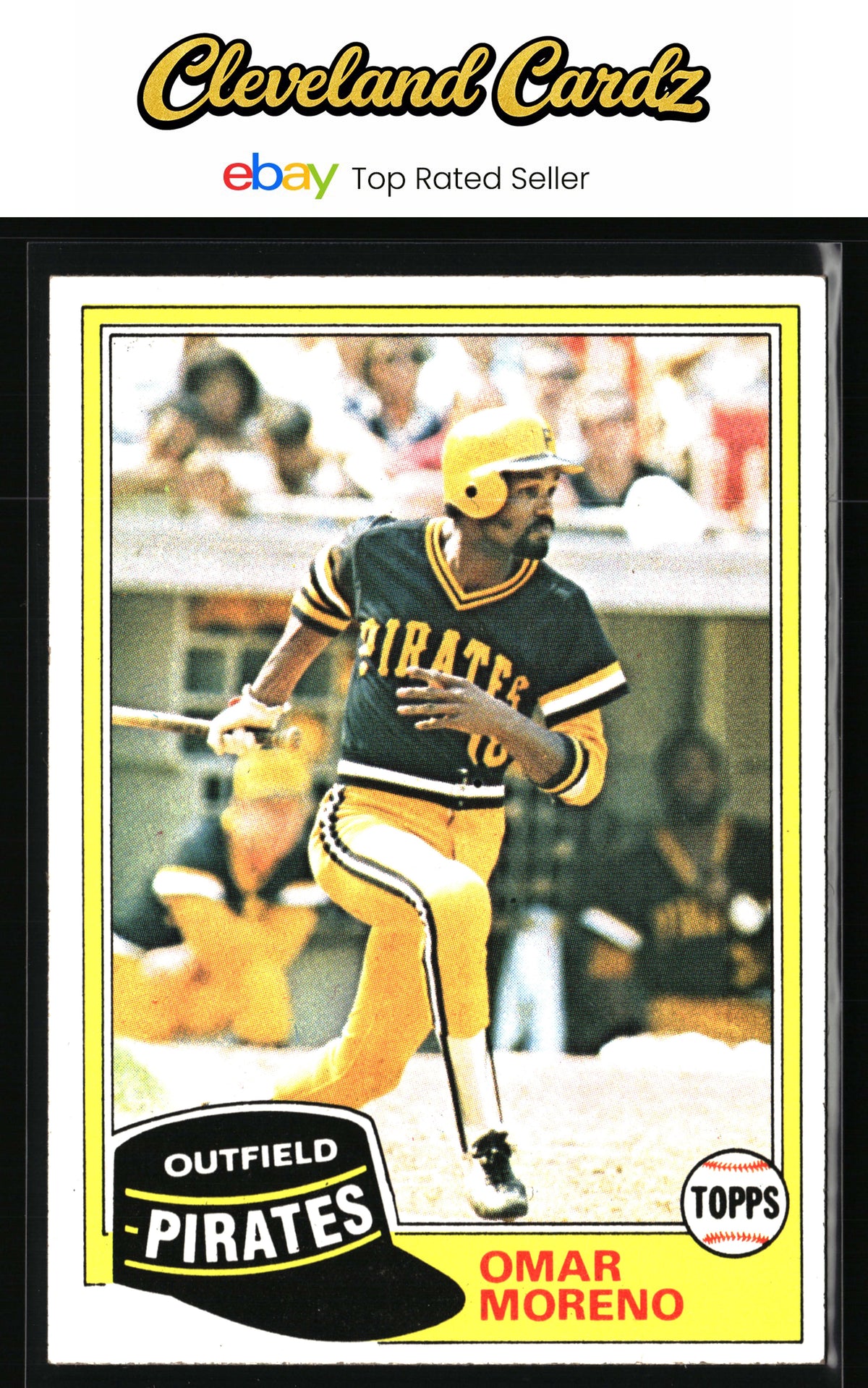 1981 Topps #535 Omar Moreno