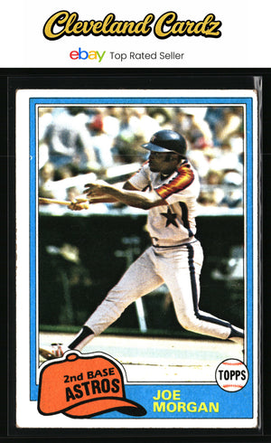 1981 Topps #560 Joe Morgan