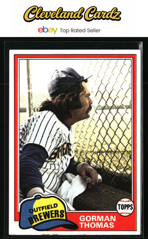 1981 Topps #135 Gorman Thomas