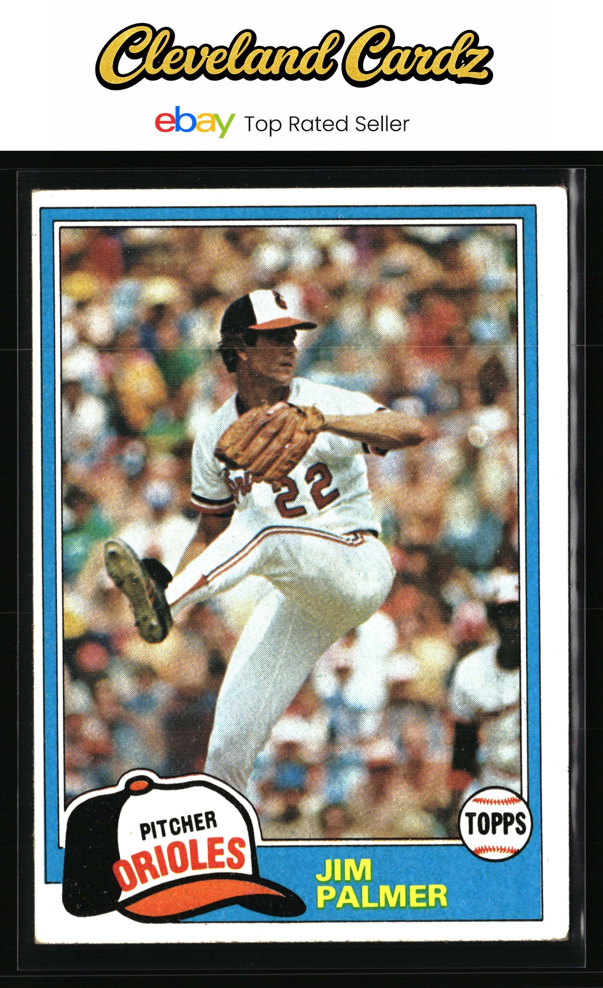 1981 Topps #210 Jim Palmer