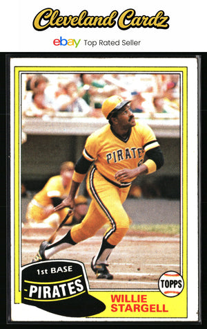 1981 Topps #380 Willie Stargell