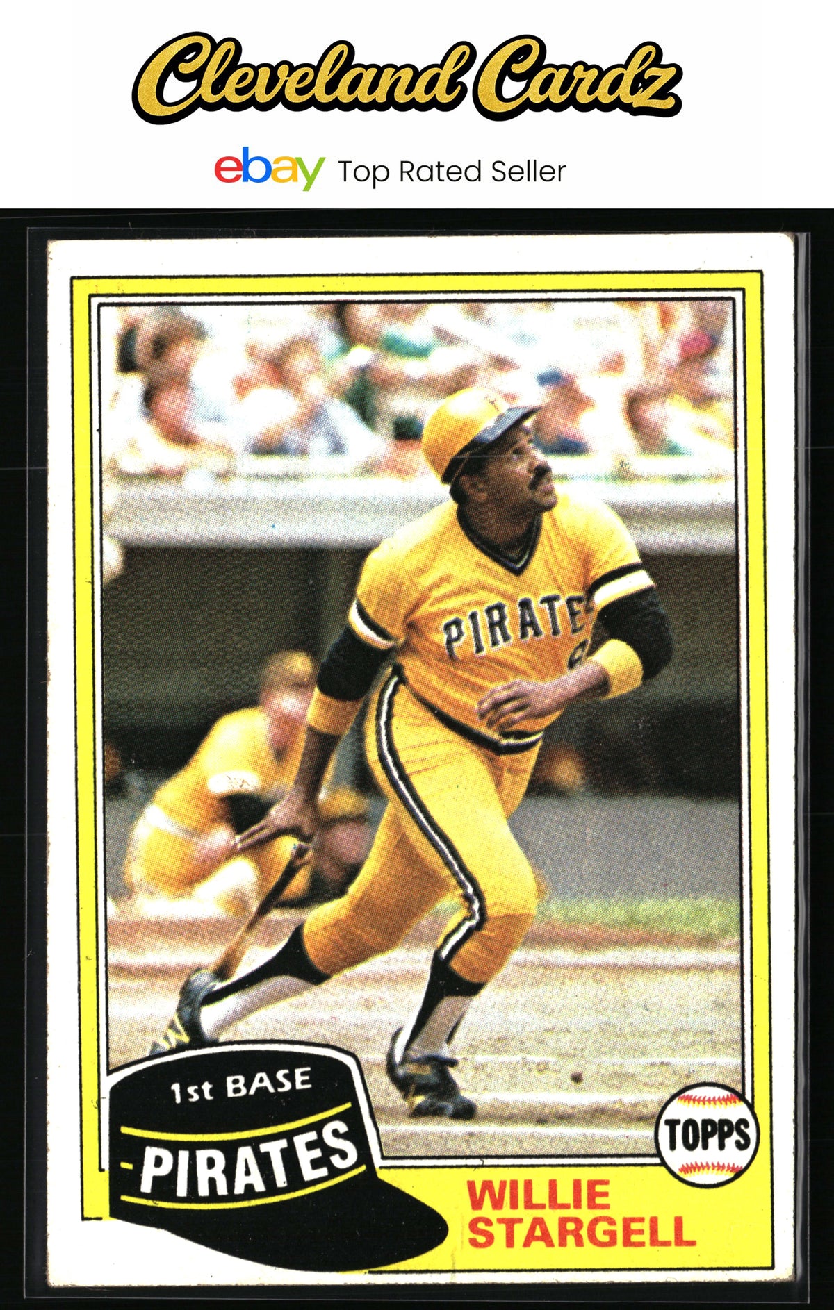 1981 Topps #380 Willie Stargell