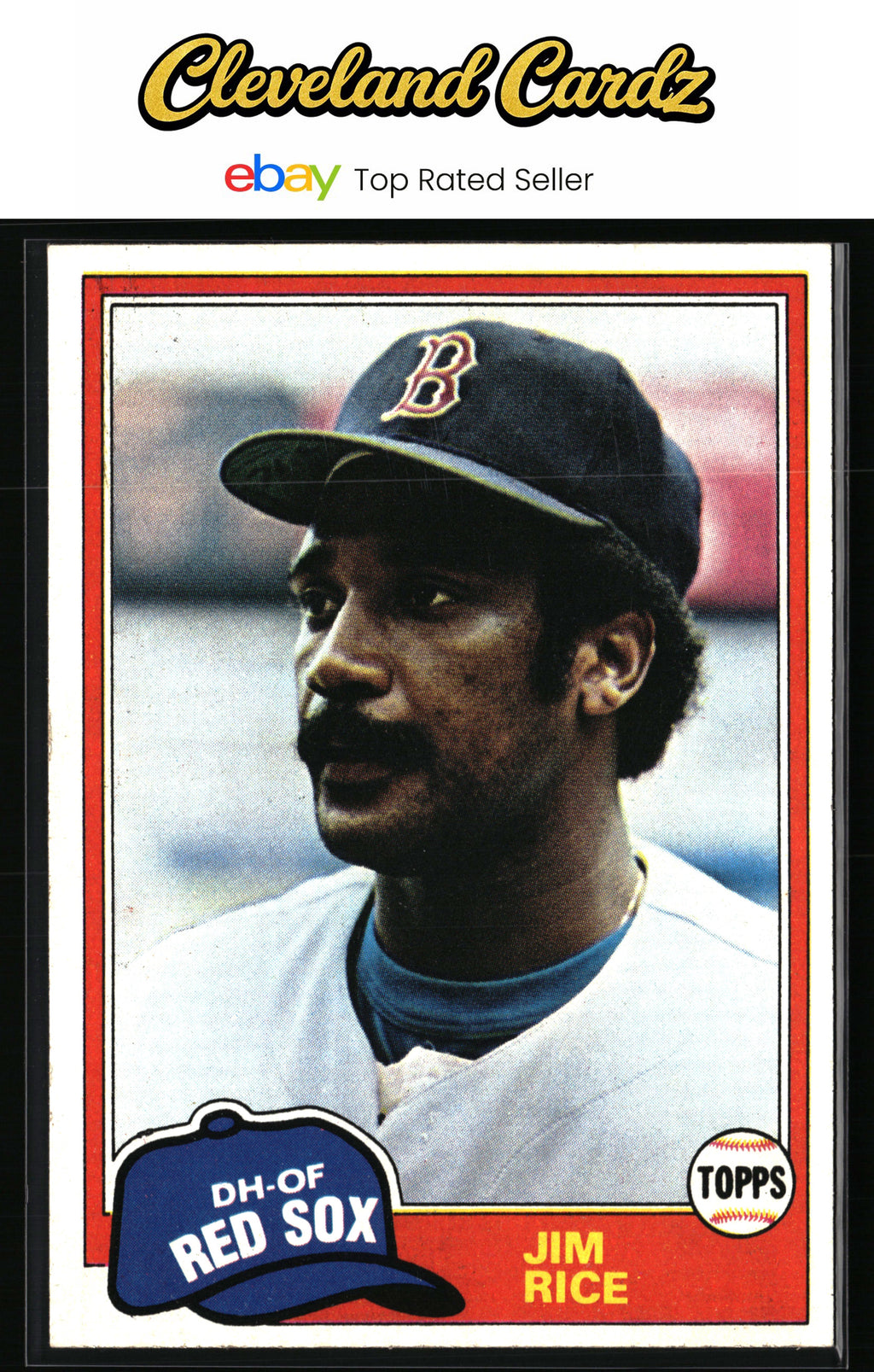 1981 Topps #500 Jim Rice