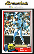 1981 Topps #623 Sal Bando