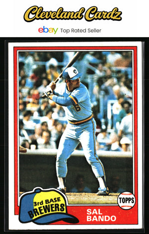 1981 Topps #623 Sal Bando