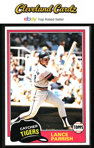 1981 Topps #392 Lance Parrish