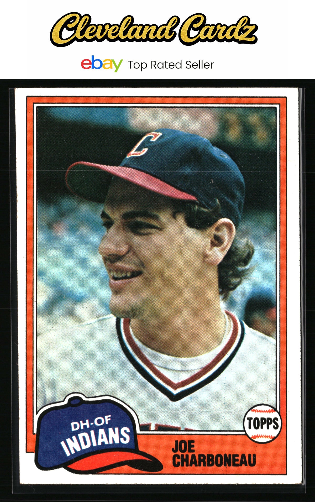 1981 Topps #13 Joe Charboneau
