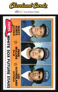 1981 Topps #112 White Sox Future Stars (R. Kuntz/F. Mullins/L. Sutherland)