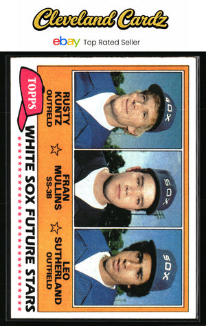 1981 Topps #112 White Sox Future Stars (R. Kuntz/F. Mullins/L. Sutherland)